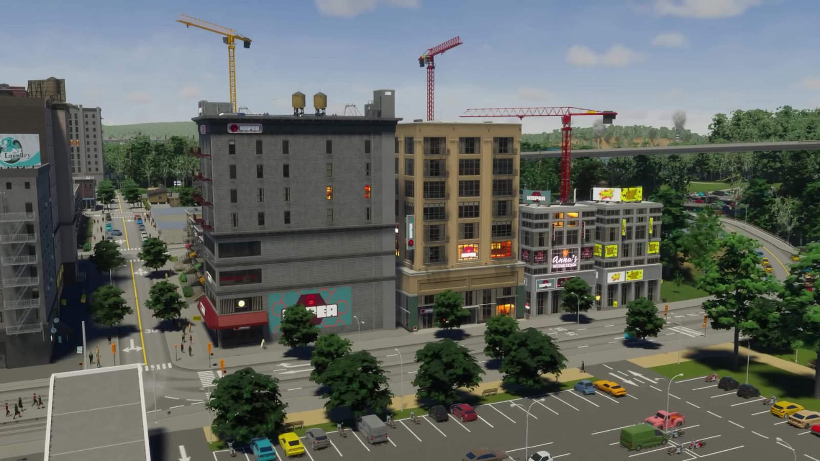 《城市：天际线2》新视频介绍经济和制造系统