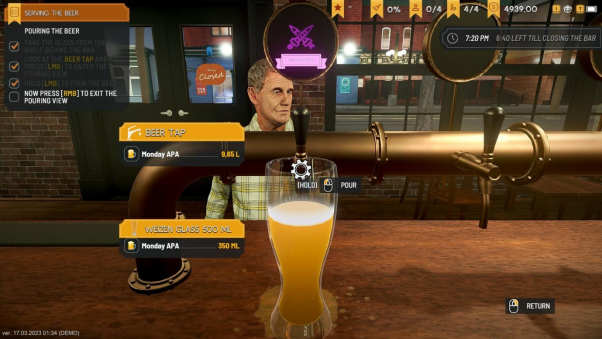 开一间自己的酒吧！《精酿酒吧模拟器》现已登陆Steam平台
