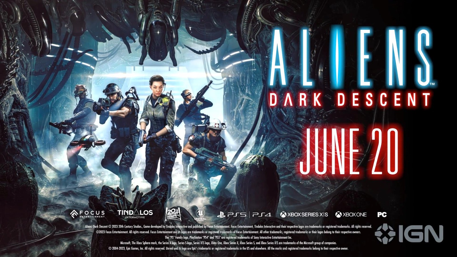 战术游戏《异形：黑暗后裔》新预告 6月20日发售