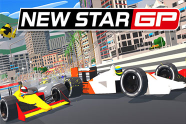 （最热）极简画风！复古F1赛车《New Star GP》上架Steam