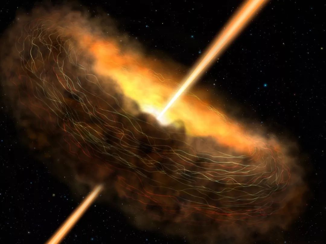太空中70%是促使宇宙膨胀的暗能量，而黑洞可能是源来