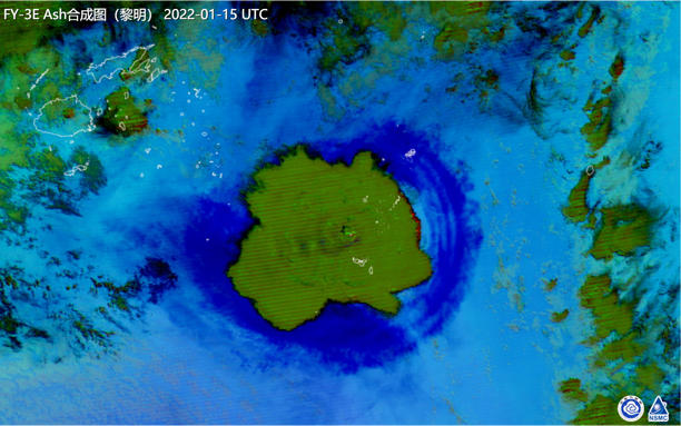 汤加火山喷发，是人类有记录以来观测到的最高火山羽流
